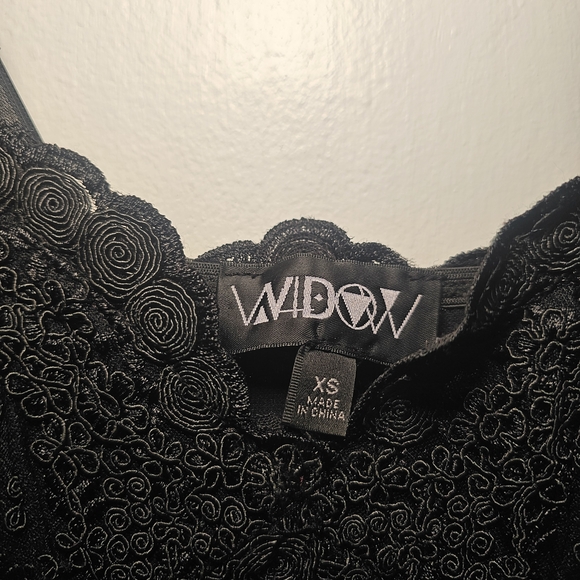 Dolls Kill Black and Purple Maxi Dress - Picture 3 of 3